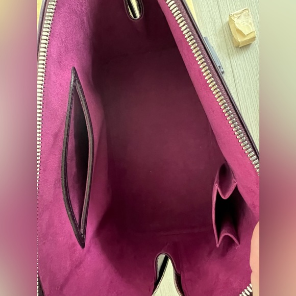 Louis vuitton purple alma pm bag - Picture 3 of 10